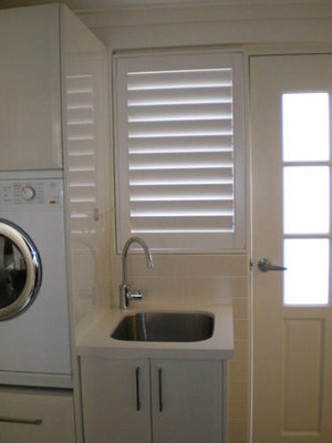 laundry shutters indoors